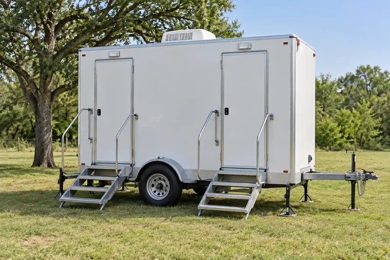 Restroom trailers & luxury options