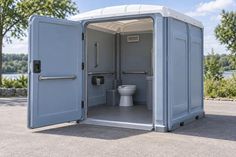 Portable sanitation option for rental planning